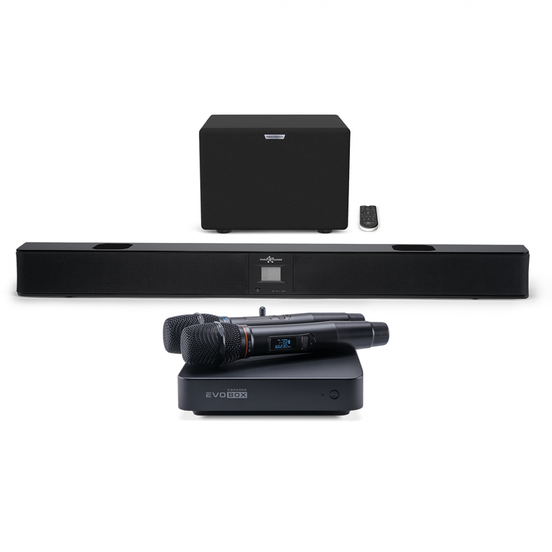 караоке-комплект EVOBOX Plus + EvoSound Bar (саундбар с караоке) в Горно-Алтайске