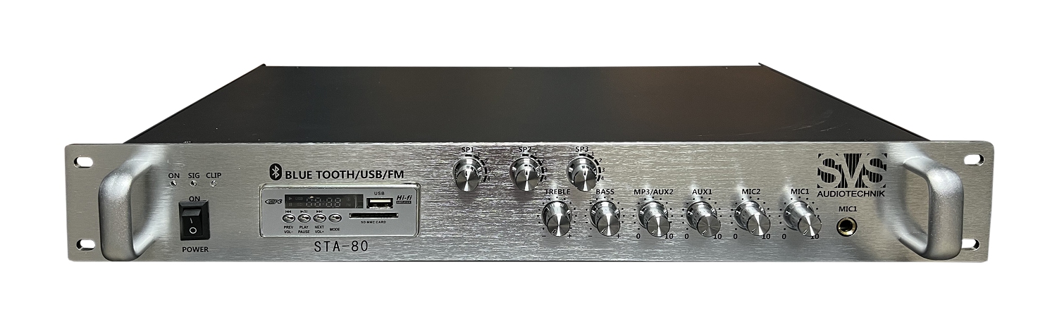 SVS Audiotechnik STA-80 Микшер-усилитель для систем Public Address в Горно-Алтайске
