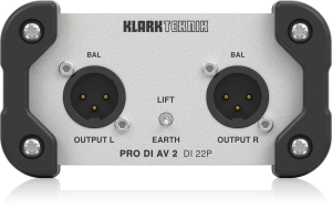 Klark Teknik DI 22P пассивный стерео директ-бокс в Горно-Алтайске