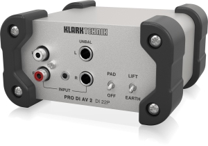 Klark Teknik DI 22P пассивный стерео директ-бокс в Горно-Алтайске